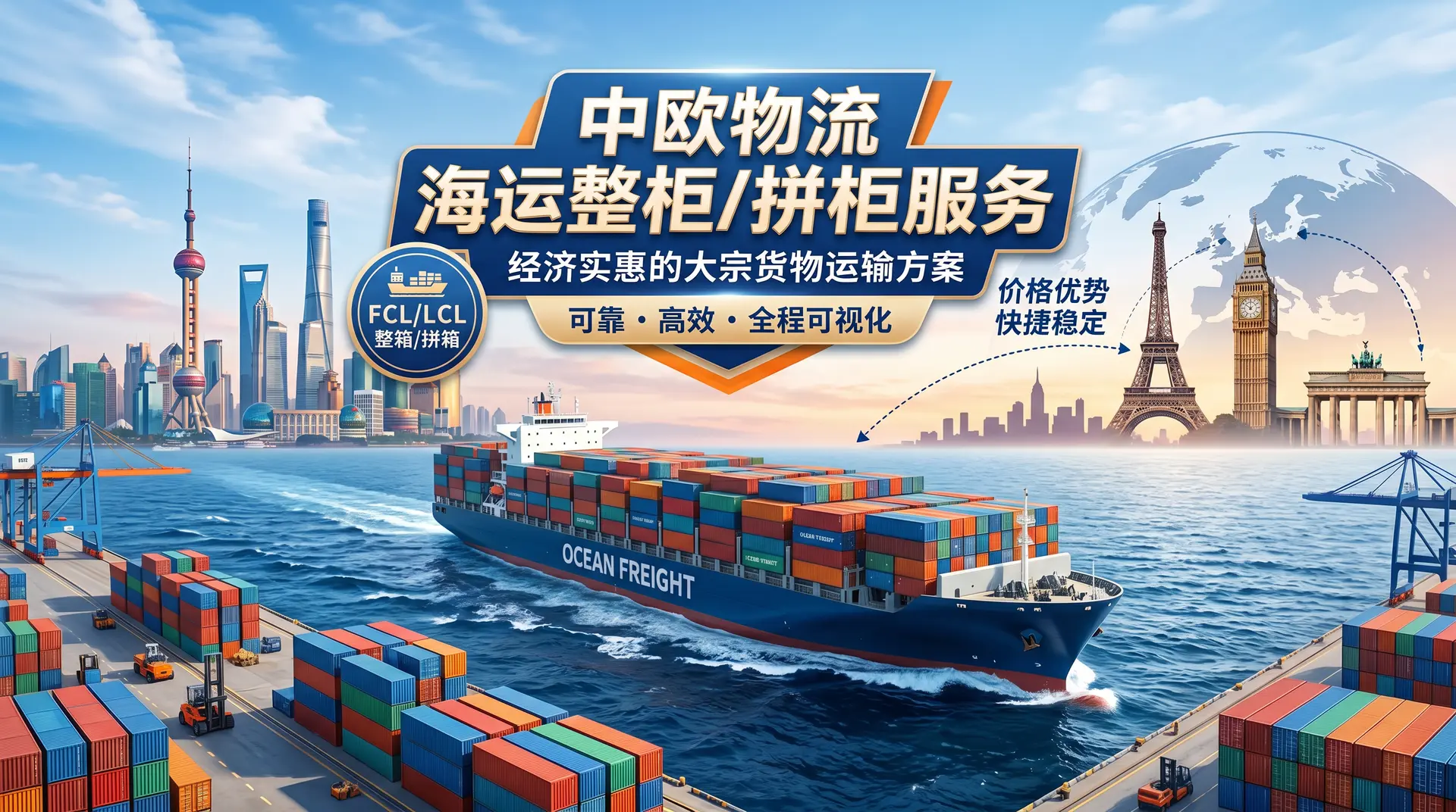 一个柜子，五家工厂出货，同一个收货人——多工厂集拼整合服务